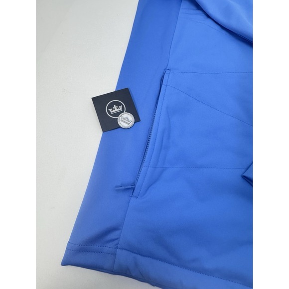 NWT Peter Millar Merge Hybrid Golf Jacket BSEA Blue Sea Men's Size XL $245 - Picture 5 of 13